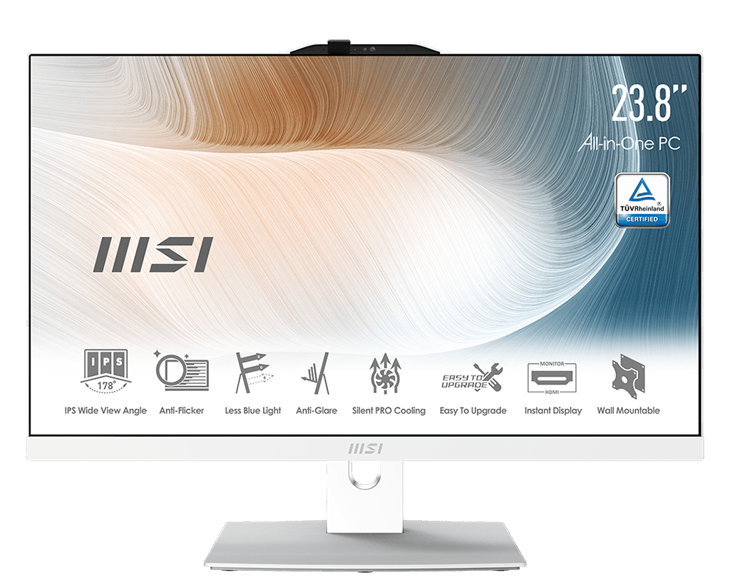 MSI MSI MODERN AM242P 12M-1889TR [i7-1255U] 16GB 1TB SSD 23.8" IPS OB VGA W11H