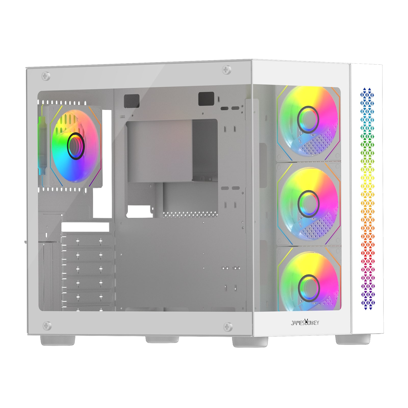 JAMES DONKEY JAMES DONKEY STARK S800 4X ARGB WHITE KASA 750W-96312