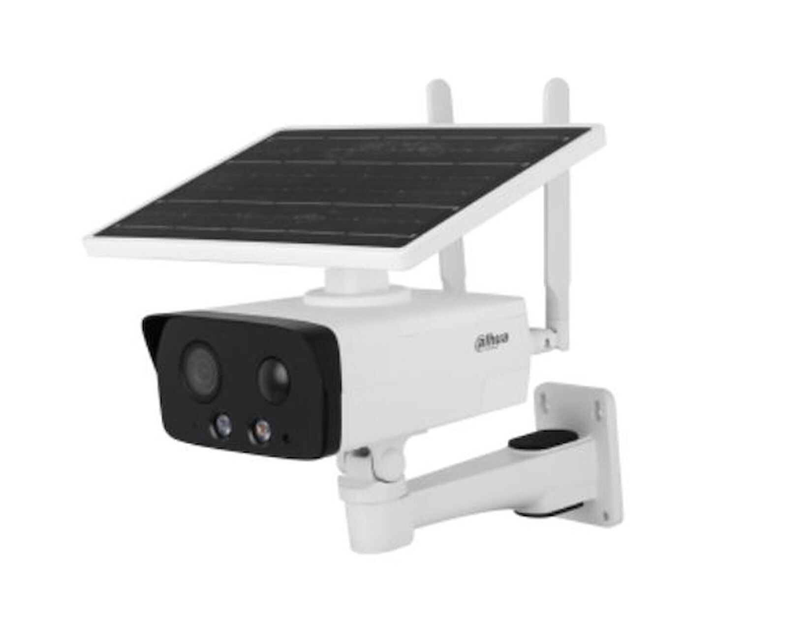 DAHUA IPC-HFW2431DG-4G-SP-EAU-B 4Mpix,  3,6mm Sabit Lens, H265+, 50Mt Gece Görüşü, Dahili Mikrofon, IP67,  Solar(Güneş Enerjili)