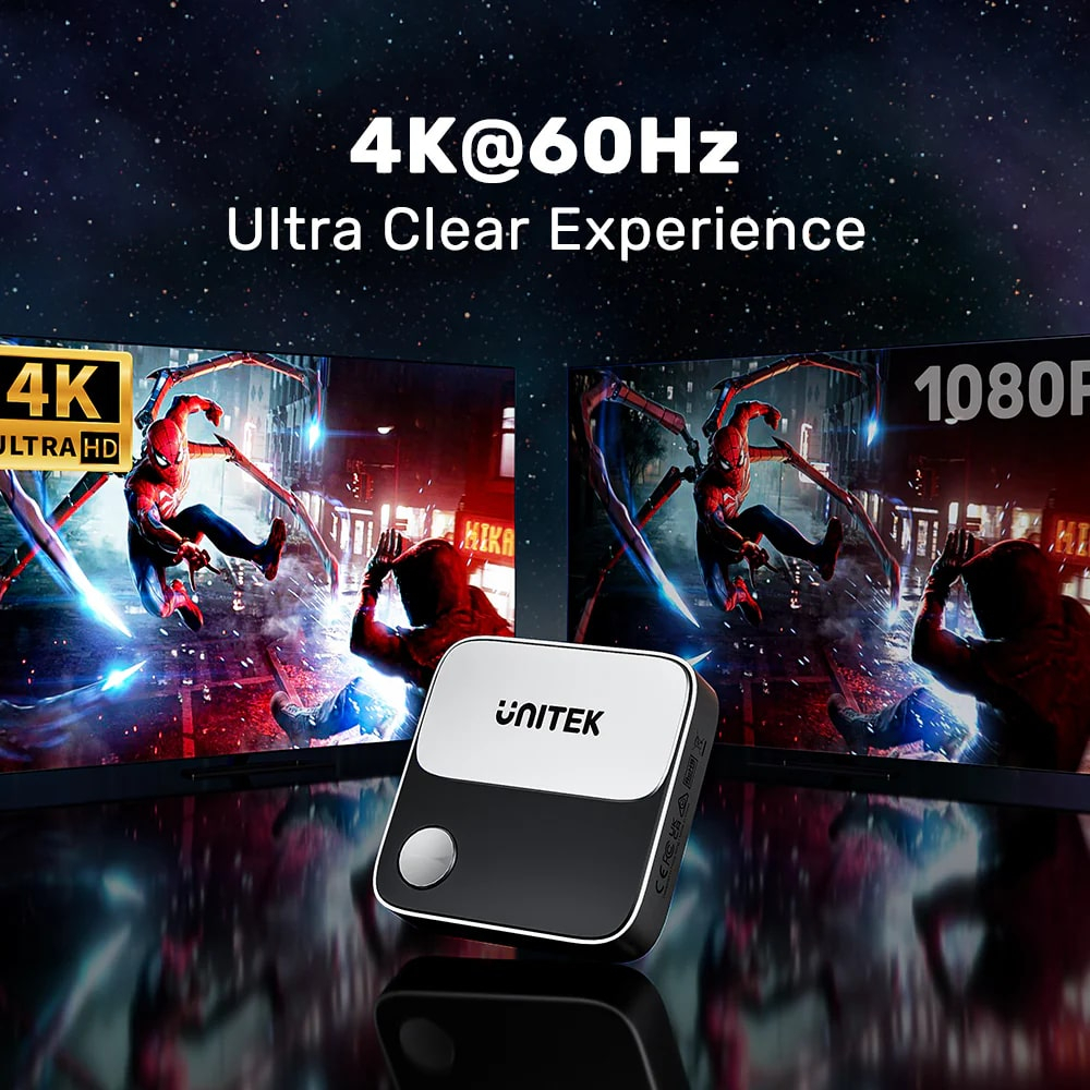 UNITEK WIRELESS 4K&60Hz KABLOSUZ GÖRÜNTÜ AKTARICI (V1162B01)-91107