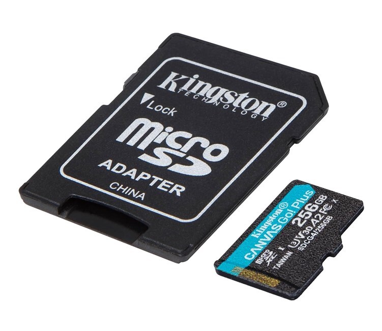 KINGSTON Kingston 256GB mSDXC CanvasGo+ 200MB SDCG4/256GB-96807