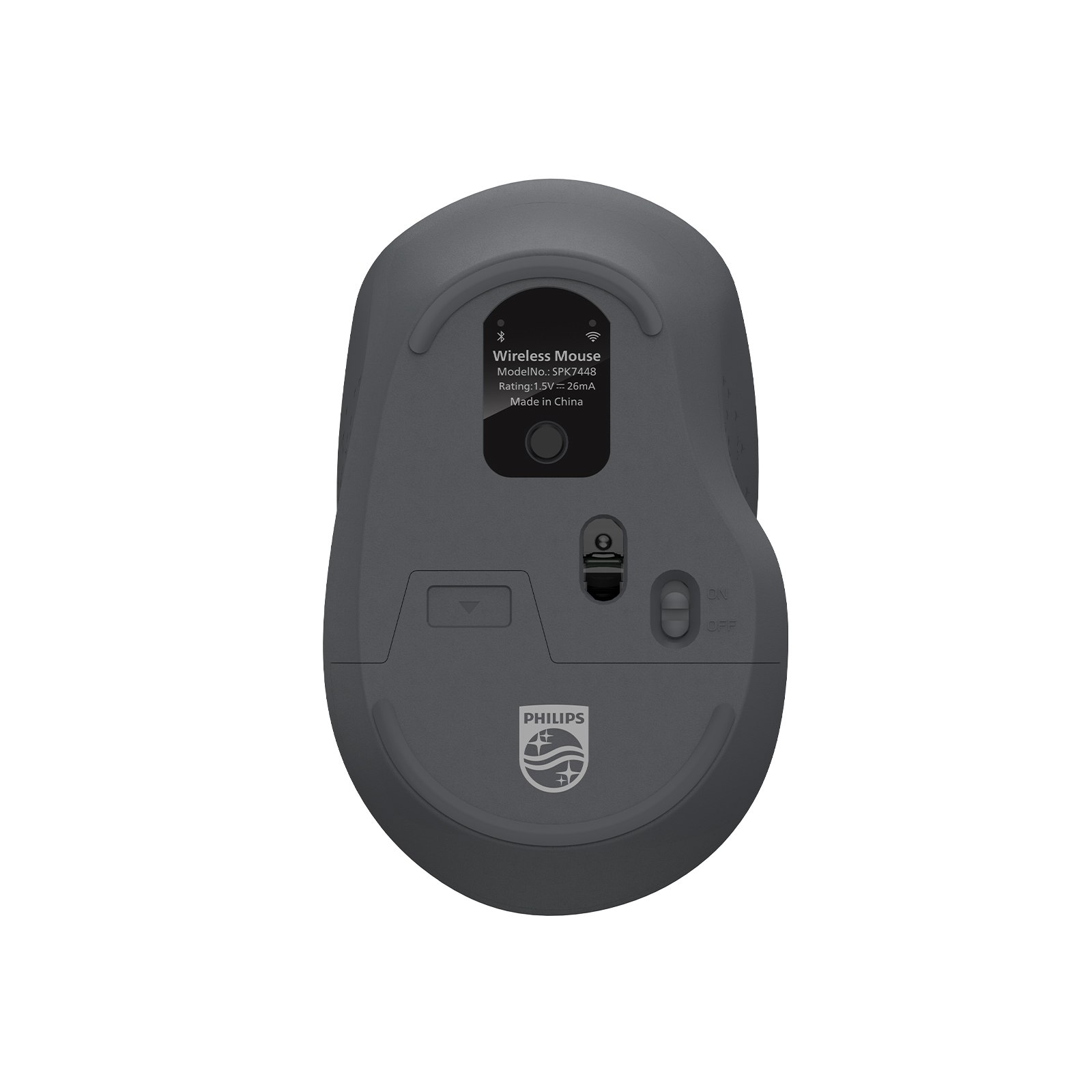 PHILIPS PHILIPS KABLOSUZ BLUETOOTH MOUSE SPK7448G GRİ