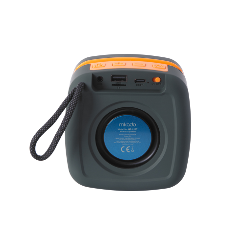 MIKADO MIKADO MD-29BT ANKA, 5W, Taşınabilir, USB/AUX/BT/TF/TWS, RGB Işıklı, 1200mAh, Bluetooth Speaker-88784