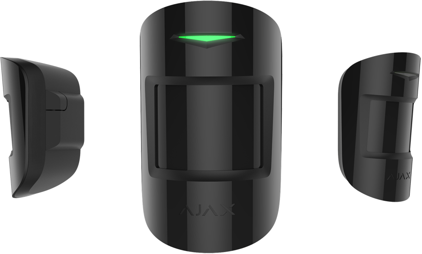 AJAX  COMBİPROTECT KABLOSUZ SİYAH PIR + CAMKIR DEDEKTÖR