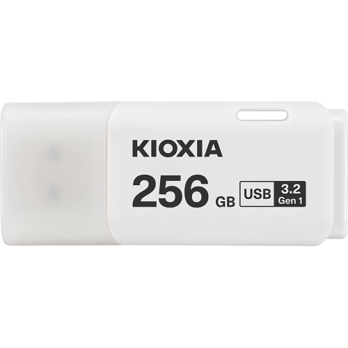 KIOXIA KIOXIA U301W 256GB USB 3.2 Gen1 TransMemory Flash Disk (Beyaz)