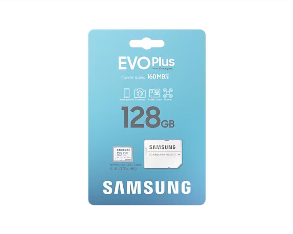 SAMSUNG  128GB mSD EVOPlus MB-MC128KA/APC