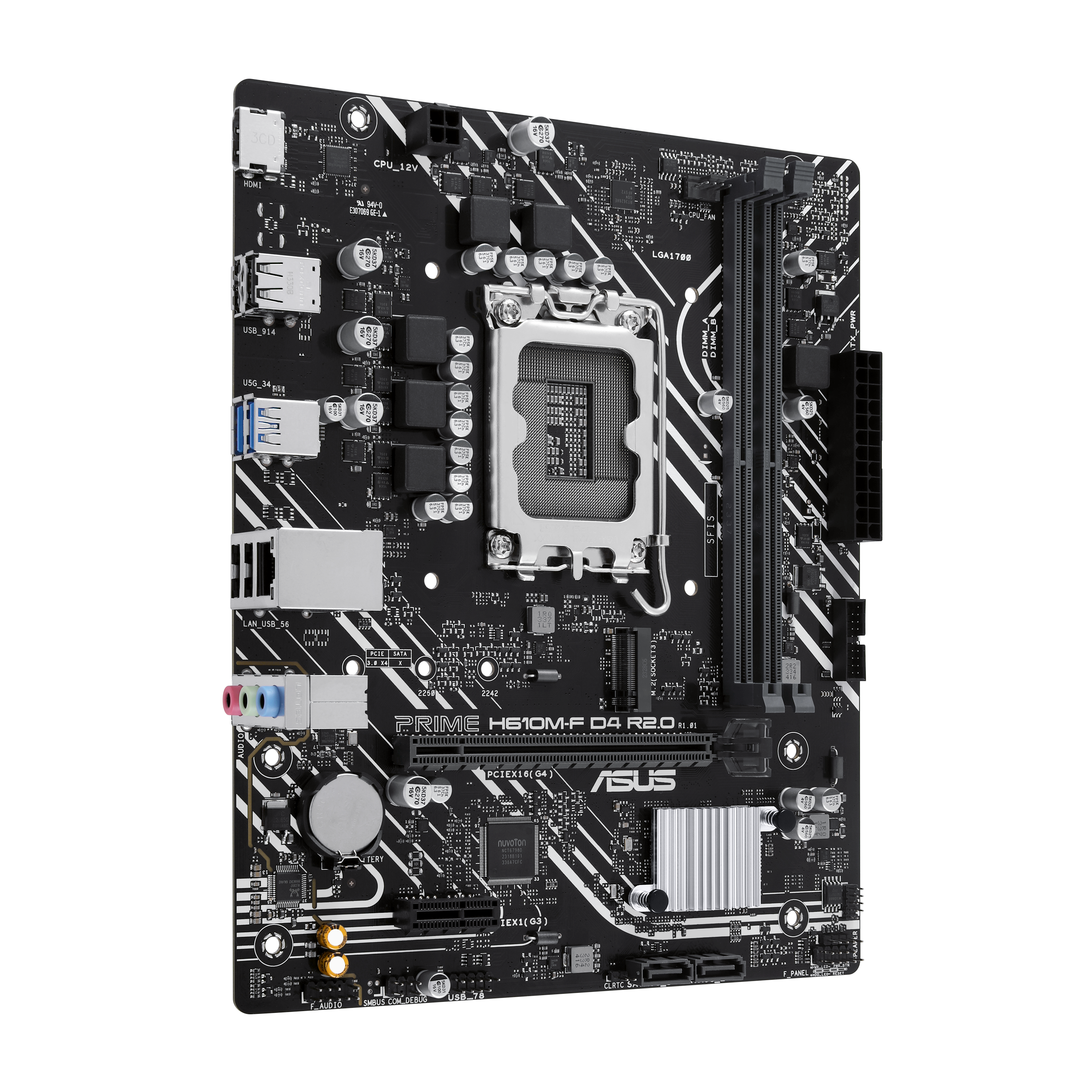 ASUS  PRIME H610M-F D4 R2.0-CSM INTEL-94307