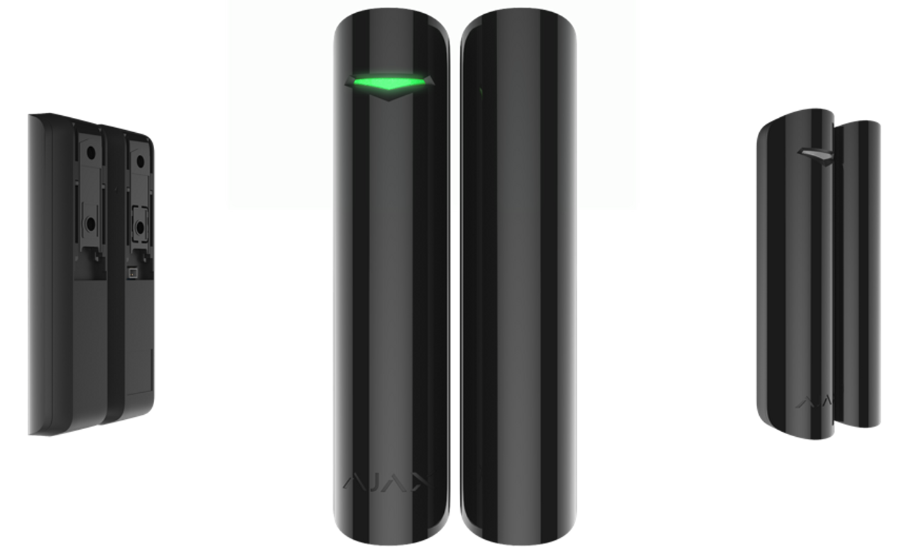 AJAX  DoorProtect, Kablosuz, Manyetik Kapı Dedektörü, SİYAH