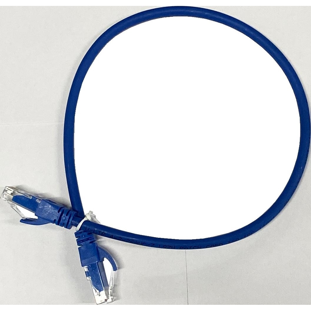 AGER  AC-602-0025/B 25CM UTP CAT6 PATCH KABLO MAVİ Cu, LSZH AWG 26/7