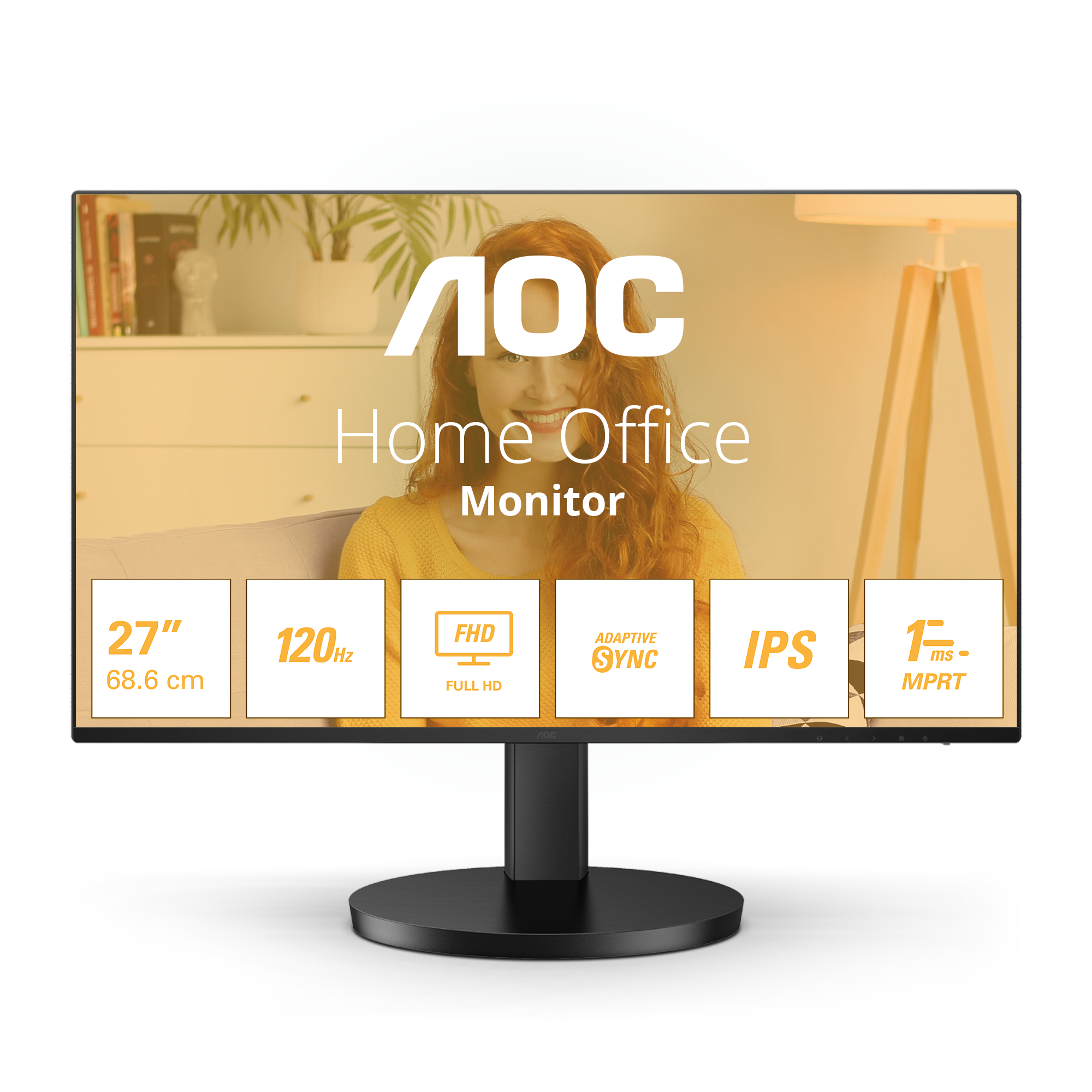 AOC 27 AOC 27B3HA2 FHD IPS 1MS 100HZ HDMI DP-93659