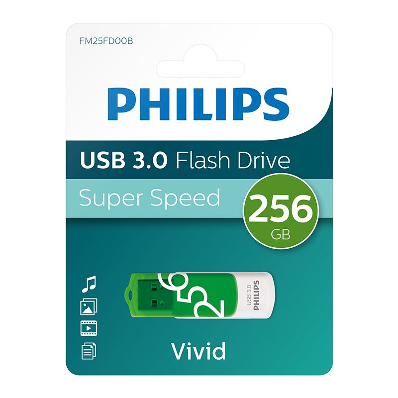 PHILIPS PHILIPS 256GB USB 3.0 100/150 MB/S FM25FD00B/00