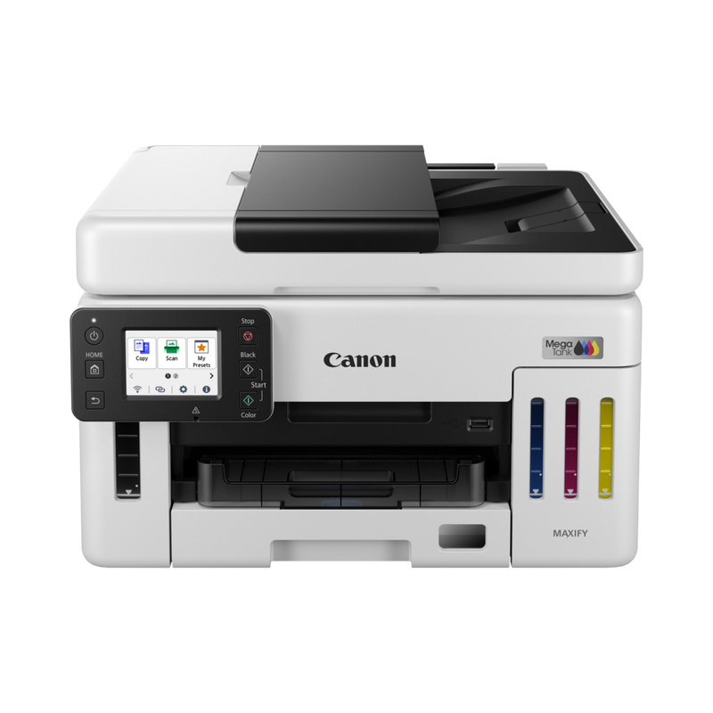 CANON MAXIFY GX6140, Renkli, Mürekkep Mega Tanklı, Yazıcı, Tarayıcı, Wifi, Lan, Duplex, ORİJİNAL MÜREKKEP-77992