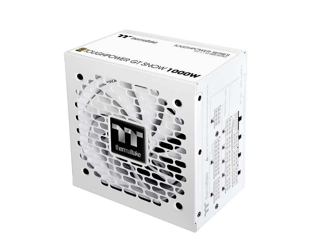 THERMALTAKE Thermaltake Toughpower GT Beyaz 1000W 80+ Gold Full Modüler Gen5 ATX 3.1 12cm Fanlı PSU