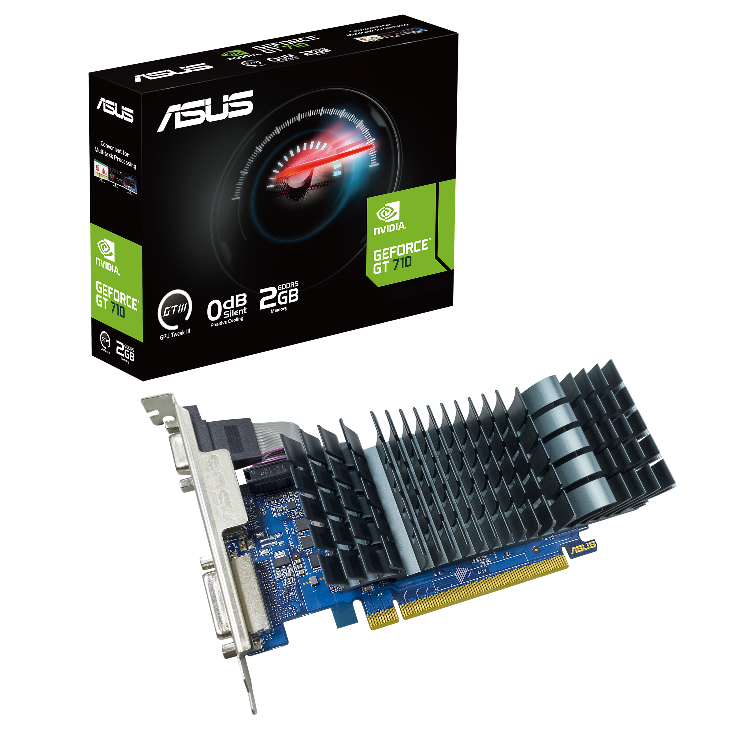 ASUS  GT710-SL-2GD5-BRK-EVO NVIDIA