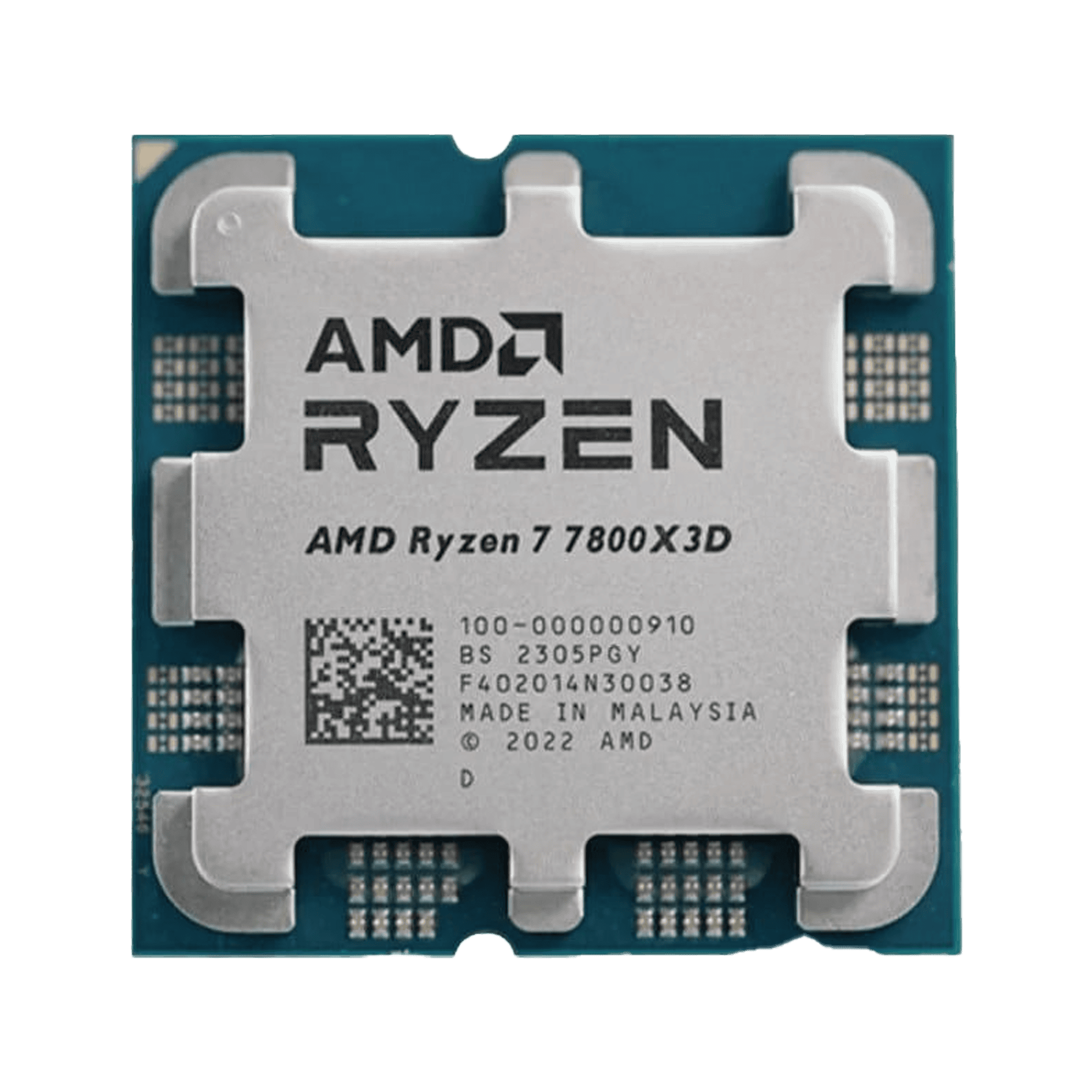 AMD  RYZEN 7 7800X3D 4.2GHZ 96MB 120W AM5 TRAY (RADEON GRAPHICS,FANSIZ)