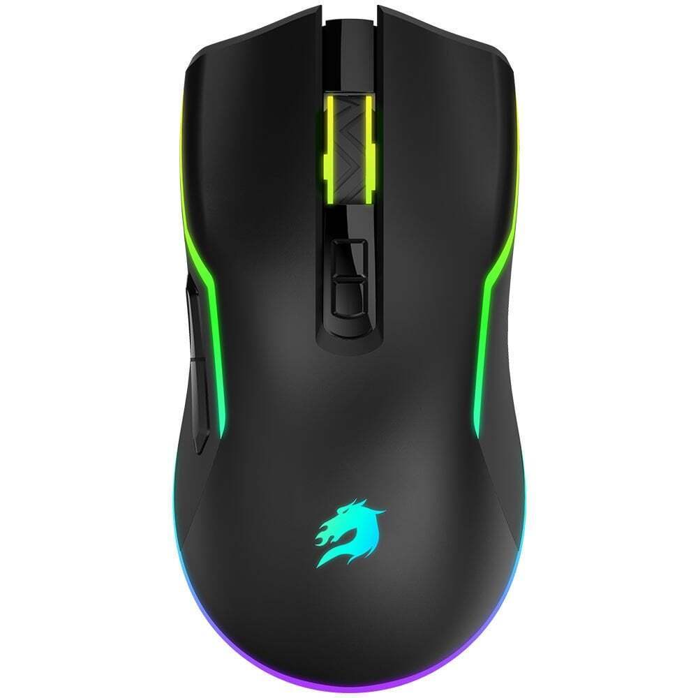 GAMEBOOSTER  M18 Inferno 2.4ghz Kablosuz RGB Aydınlatmalı Siyah Profesyonel Gaming Mouse