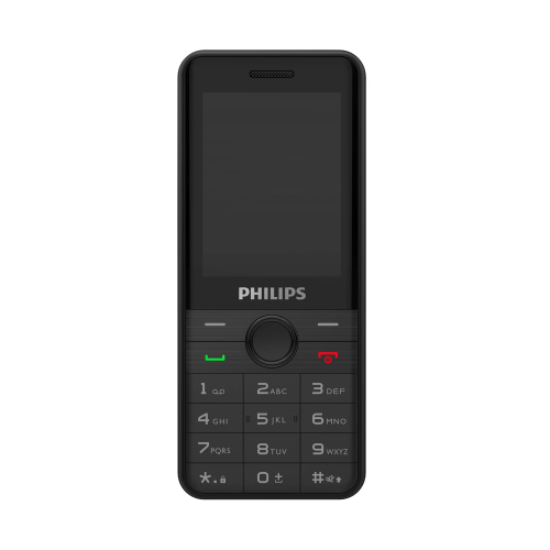 PHILIPS PHILIPS Xenium E172, 32Mb, Siyah, 32Mb Ram, 2,4inc Ekran, Arka Kamera, Çift Sim Desteği, FM Radyo, 1700mAh Pil, El Feneri, Türkiye Garantili