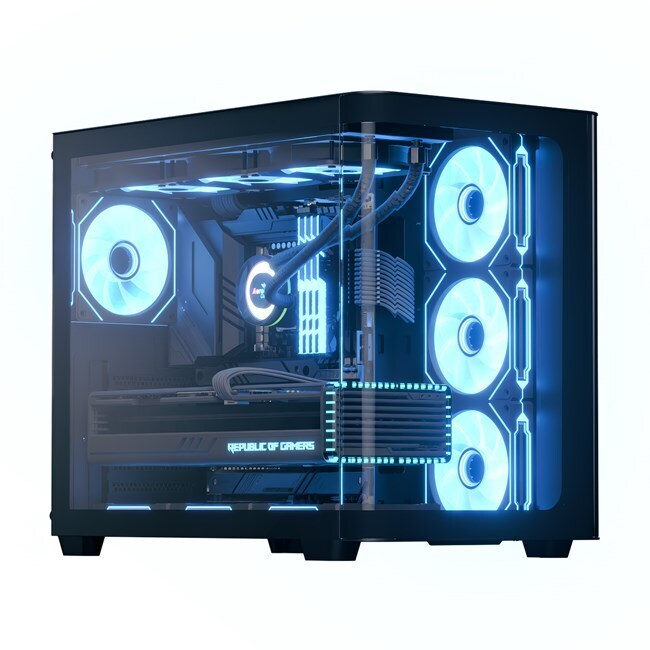 AEROCOOL  P500C Mirror A-RGB ATX Siyah (Psu yok)