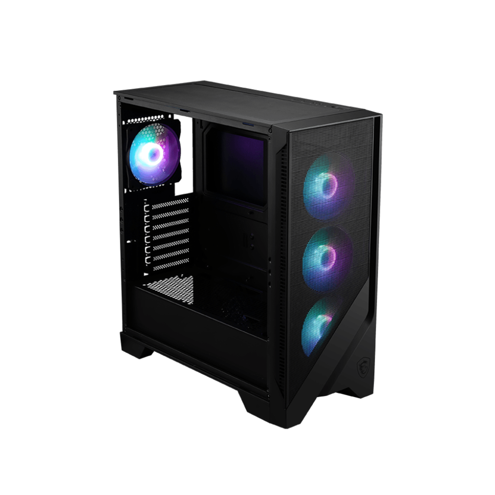 MSI  MAG FORGE 320R AIRFLOW 4xARGB Fan Temperli Cam ATX Kasa-88662