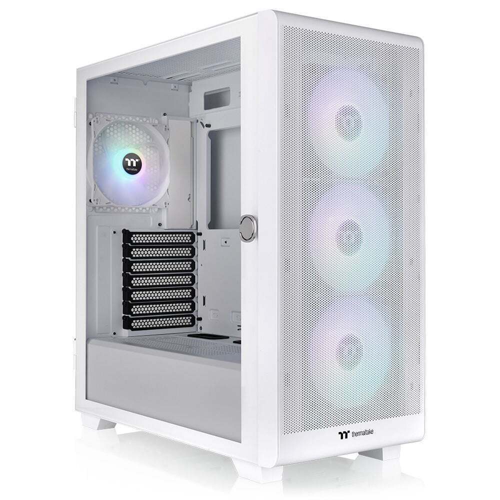 THERMALTAKE  S250 Beyaz TG 750W 80+ Bronze ARGB 4x120mm Fan Mesh Ön Panel Pencereli Oyuncu Kasası