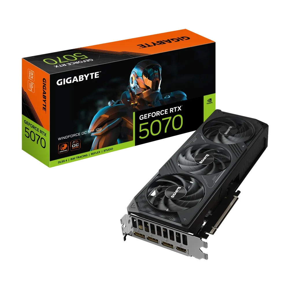 GIGABYTE GIGABYTE RTX5070 WINDFORCE GV-N5070WF3OC-12GD VGA
