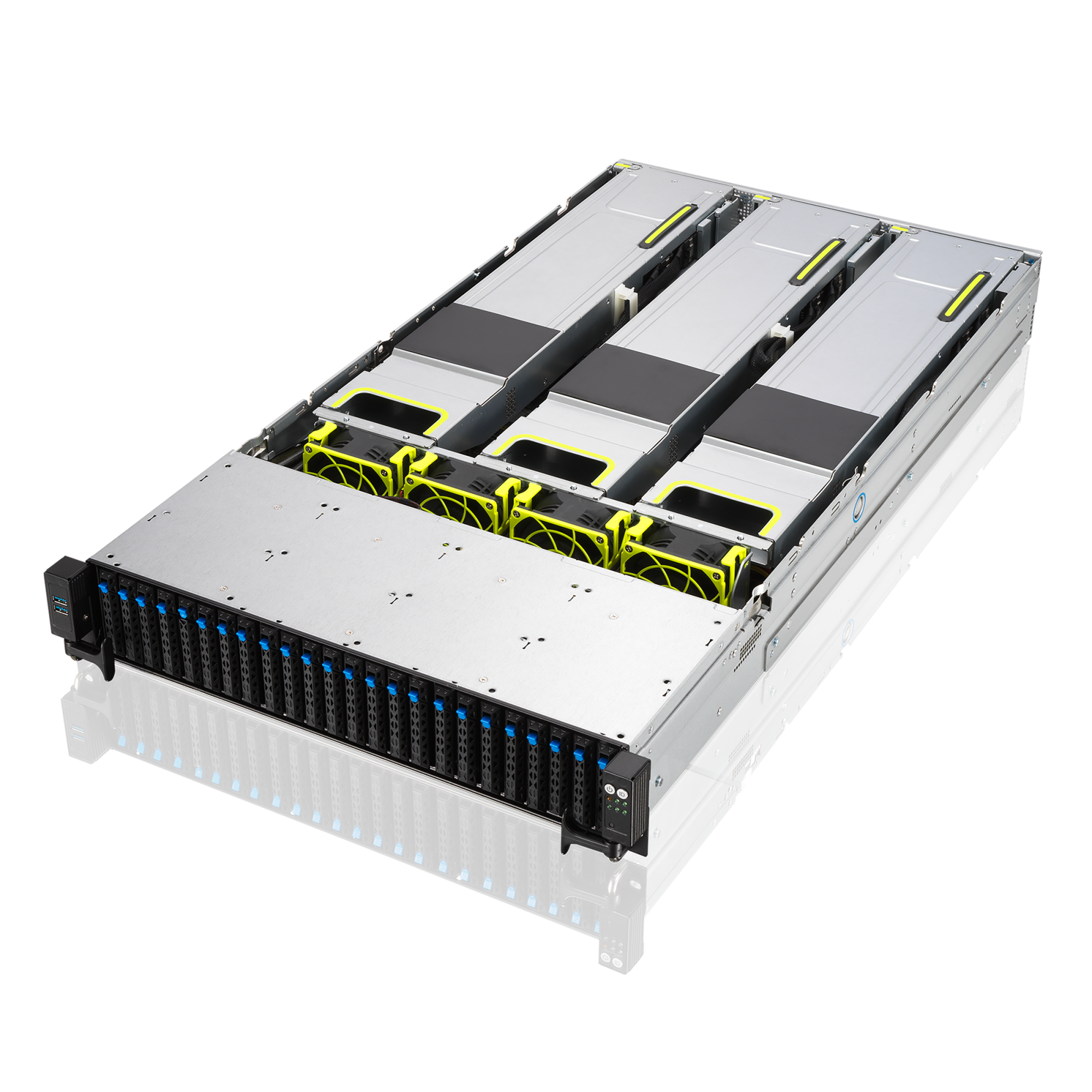 ASUS  RS720A-E11-RS24U/10G (1+1 2600W) GPU DESTEKLİ BAREBONE SERVER İŞLEMCİ YOK-RAM YOK-DİSK YOK-FREEDOS  -95912