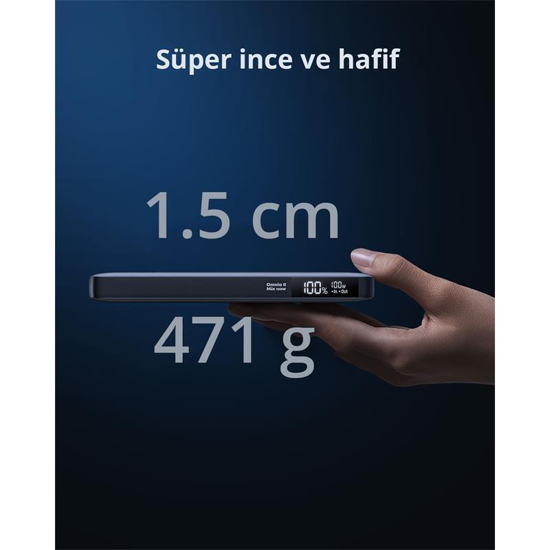 AUKEY  PB-Y44-GY 100W 20000 MAH PD 3.0 LAPTOP POWERBANK -97274