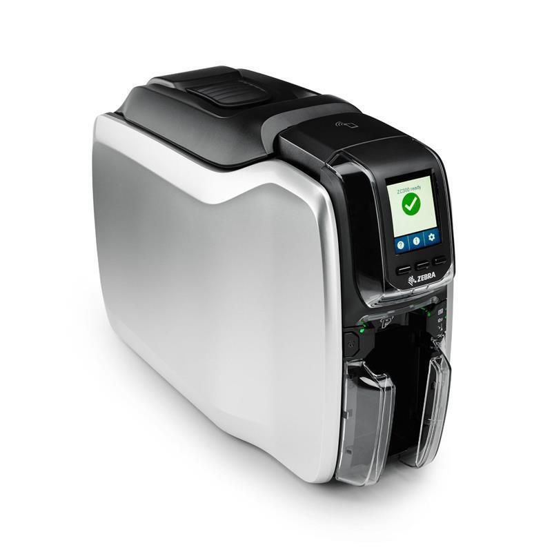 ZEBRA  ZC300 (ZC32-000CQ00EM00) TERMAL TRANSFER 300DPI USB+ETHERNET ÇİFT YÜZ KART YAZICI