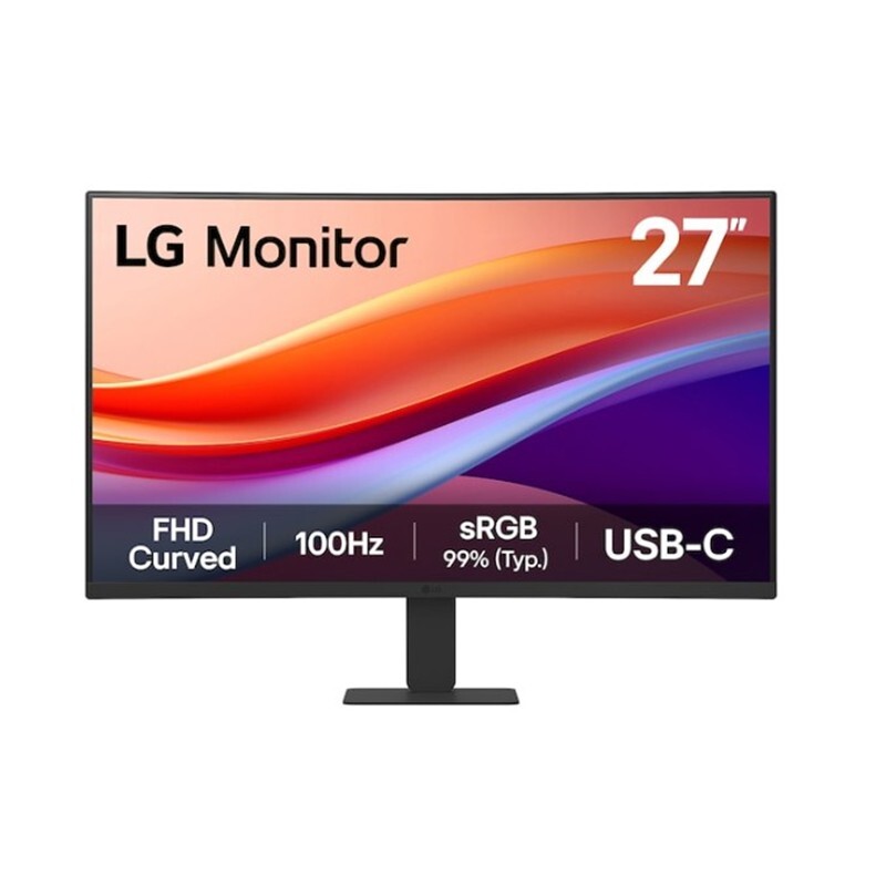 LG 27 LG 27U421A-B FHD 5MS 100HZ HDMI USB-C CURVED