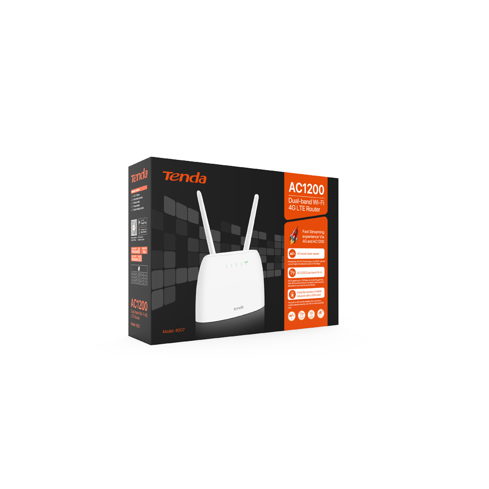 Tenda  4g07 ac1200 dualband 4g lte router-94179