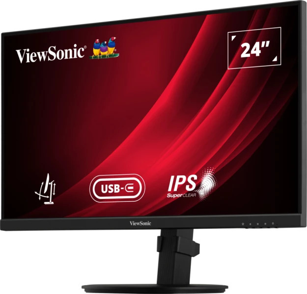 VIEWSONIC VIEWSONIC VG2409-MHDU-2 USB-C HUBLI 24 FULL HD ERGONOMIK IPS MONITOR