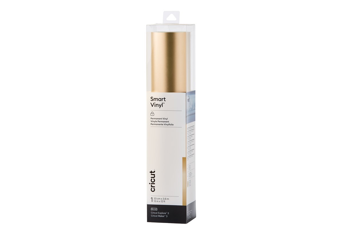 CRICUT  2008658 SMART VİNİL KALICI 33X366CM 1 SAYFA MAT ŞAMPANYA