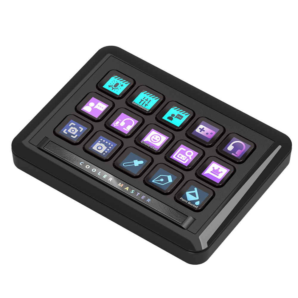 COOLERMASTER Cooler Master Master Hub Creator Kit 1xIPS Display 1xRoller 1xFader