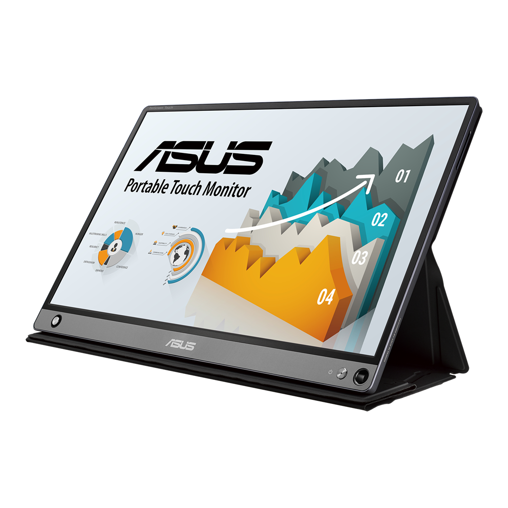 ASUS 15.6" Asus MB16AMT 5ms MM USB Type-C Dokunmatik IPS Monitör