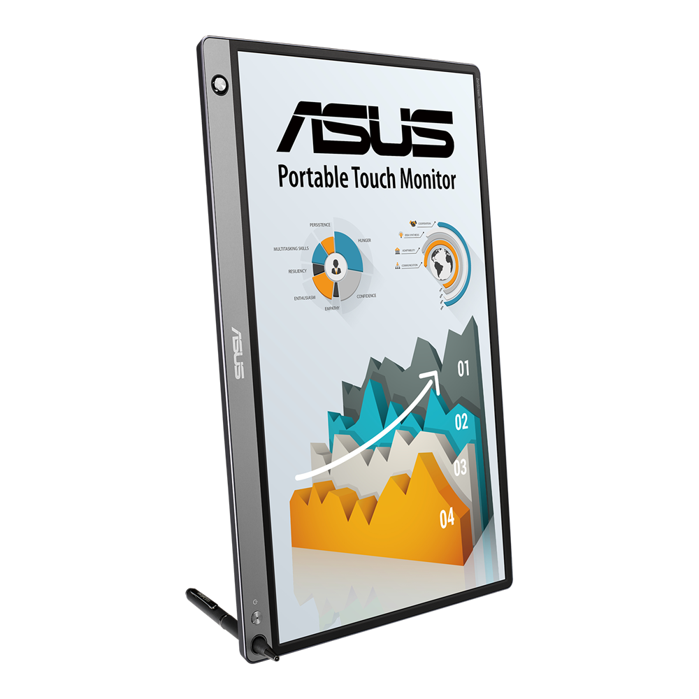 ASUS 15.6" Asus MB16AMT 5ms MM USB Type-C Dokunmatik IPS Monitör-93753
