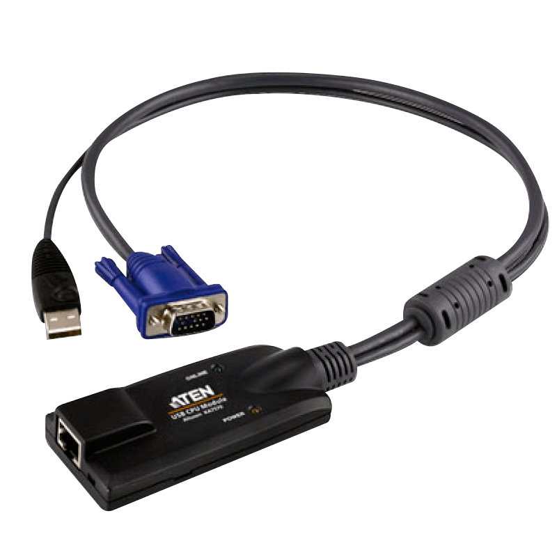 ATEN KA7175-AX USB VGA VIRTUAL MEDIA KVM ADAPTER-97195