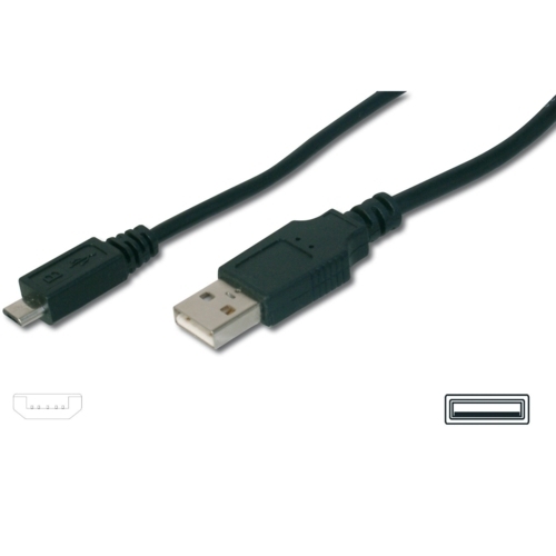 ASSMANN AK-300110-010-S Usb 2.0 to Micro Usb 1m-95489