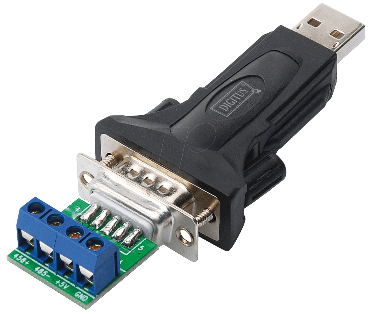 DIGITUS DA-70157 USB 2.0-Seri (RS485) Çevirici, USB A Erkek-USB A Dişi, kablo-90959