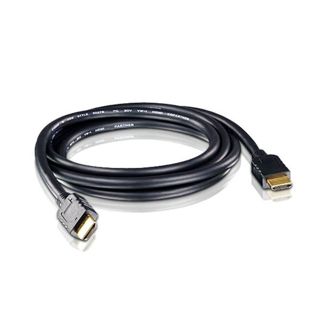 ATEN 2L-7D01H 1M HDMI 1.4 CABLE M/M 30AWG GOLD BLACK