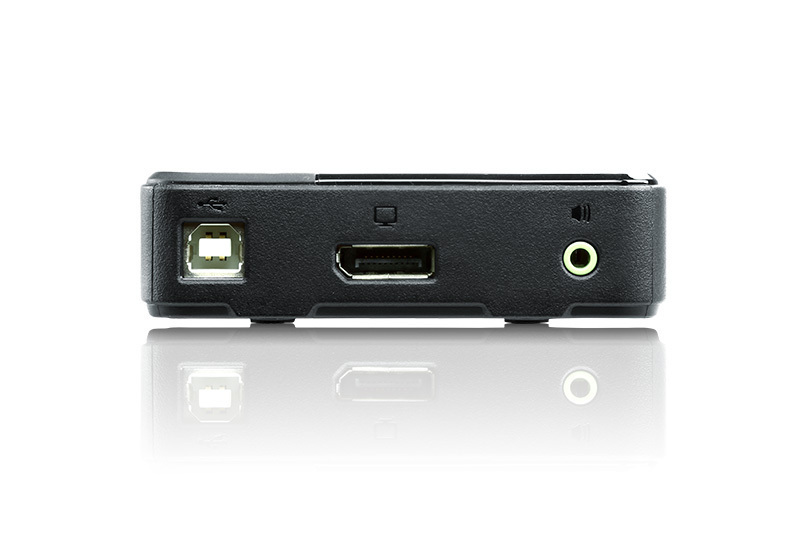 ATEN 2 port'lu USB DisplayPort KVM Switch 4K UHD (3840 × 2160@60Hz) ATEN-CS782DP
