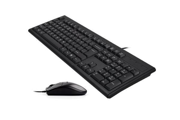 A4TECH KM-72620D/USB Q TR Standart Siyah Klavye Mouse Set-92498