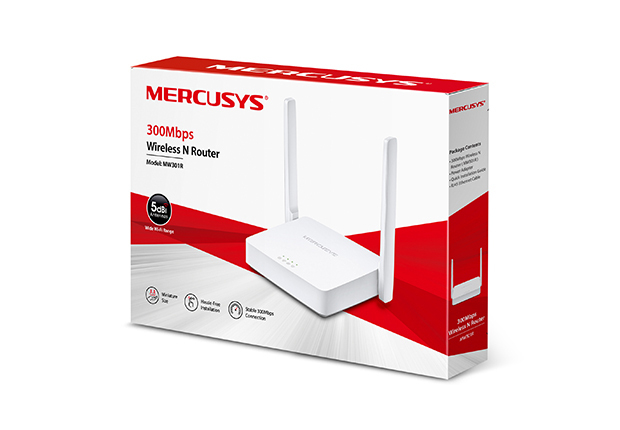MERCUSYS MW301R 300Mbps KABLOSUZ N ROUTER
