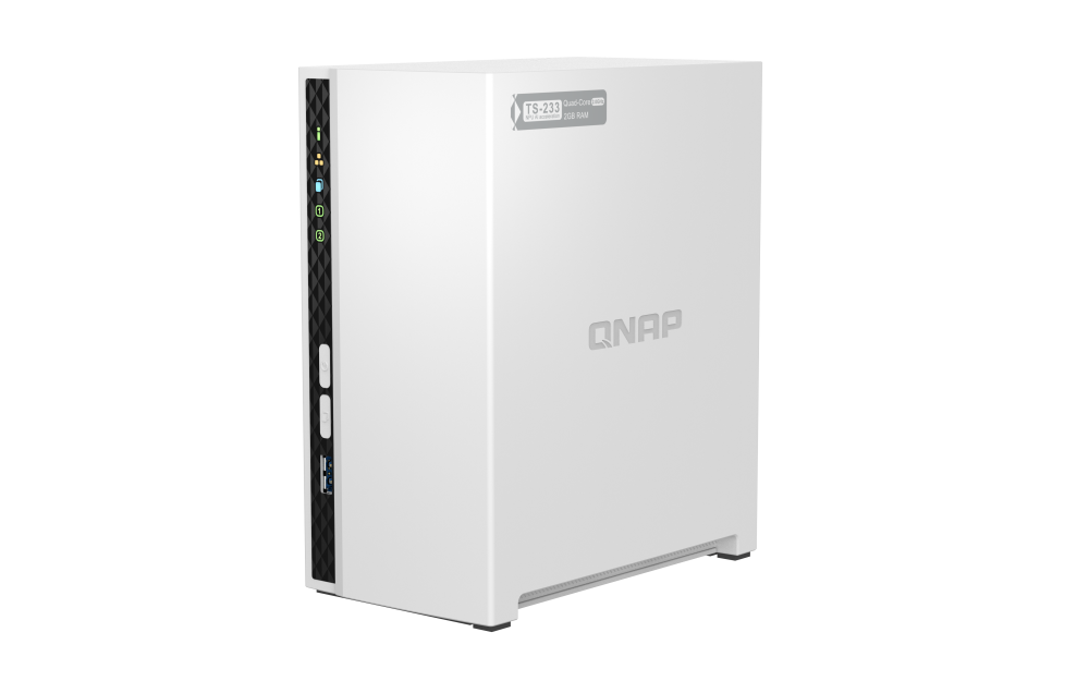 QNAP TS-233-2GB RAM 2 HDD YUVALI TOVER NAS