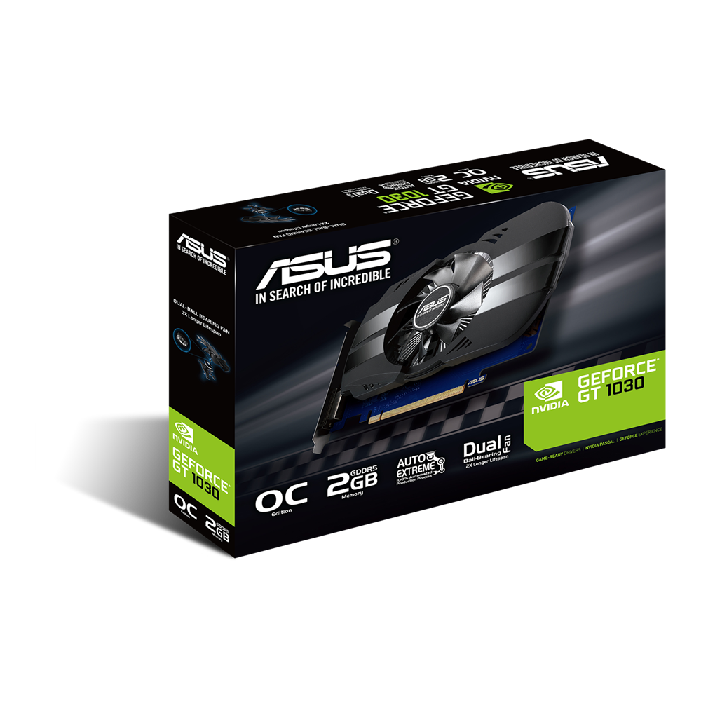 ASUS GeForce GT 1030 2GB Phoenix OC GDDR5 64Bit-94664