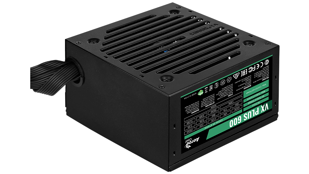 AEROCOOL VX PLUS 600W 12cm FAN GUC KAYNAGI (AE-VXP600)