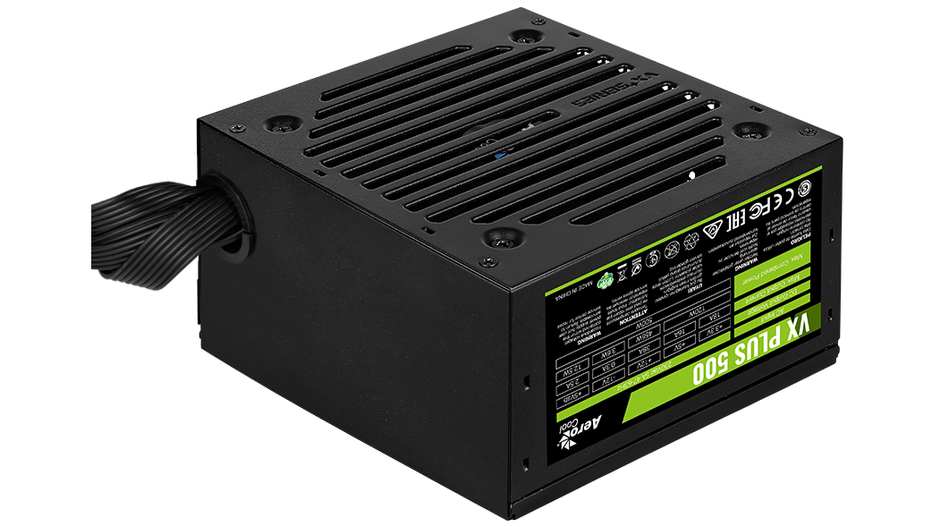 AEROCOOL VX PLUS 500W 12cm FAN GUC KAYNAGI (AE-VXP500)