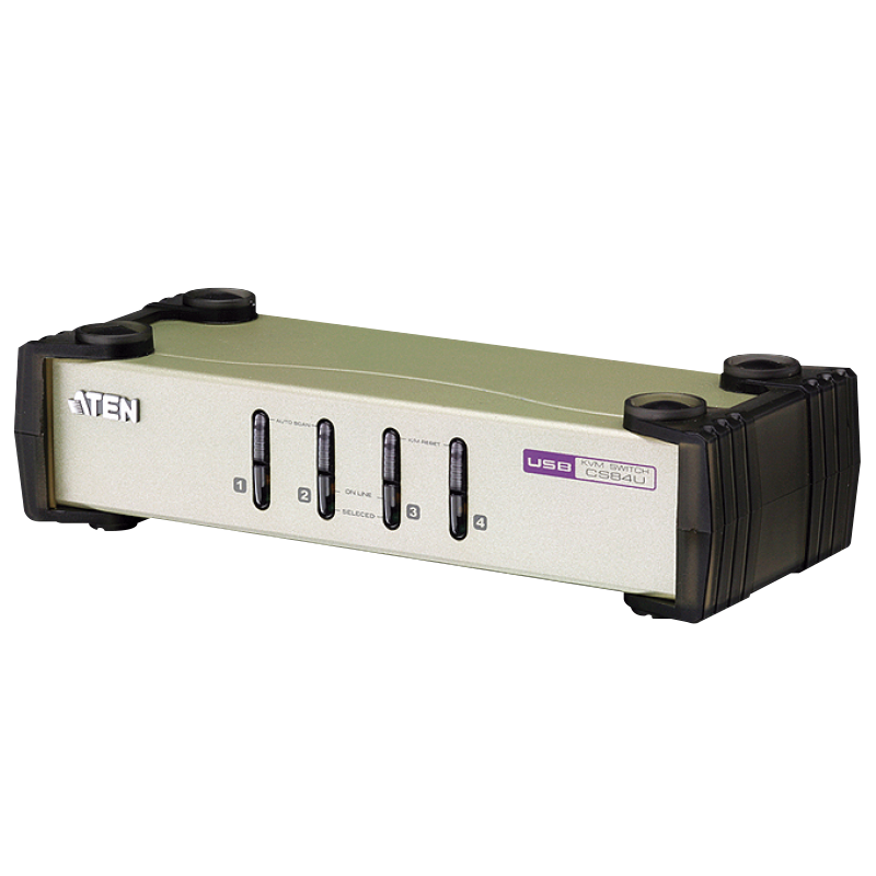 ATEN -CS84U 4 Port PS/2-USB KVM Switch-97077