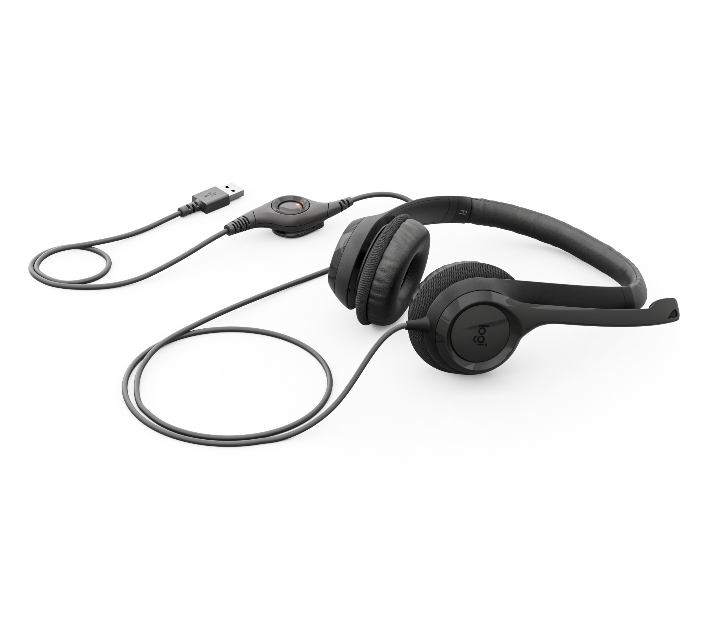 LOGITECH H390 Mikrofonlu USB Kablolu Kulaklık (981-000406)-90226