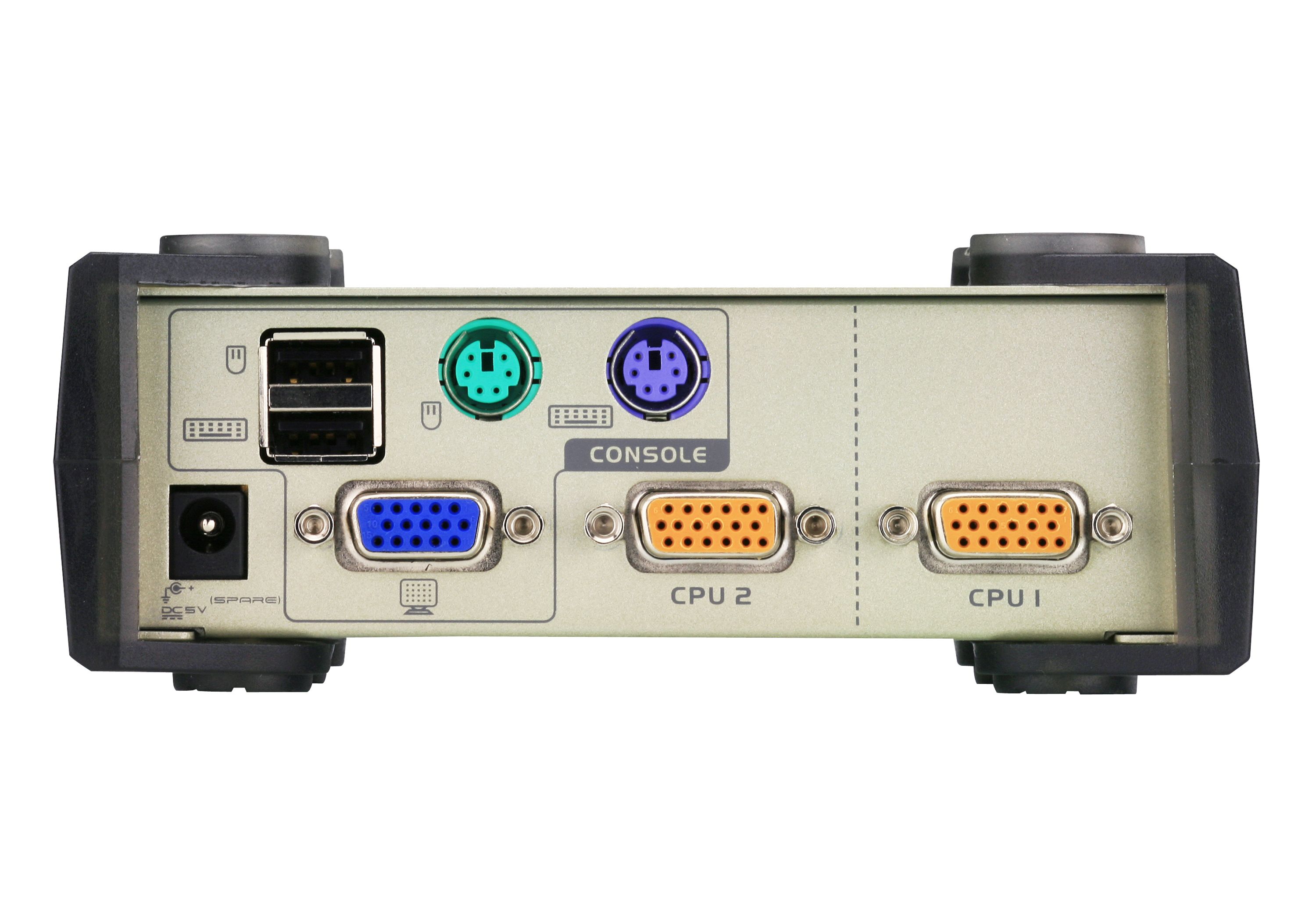 ATEN CS82U-AT Cubiq 2 Port USB & PS/2 KVM Switch-79723