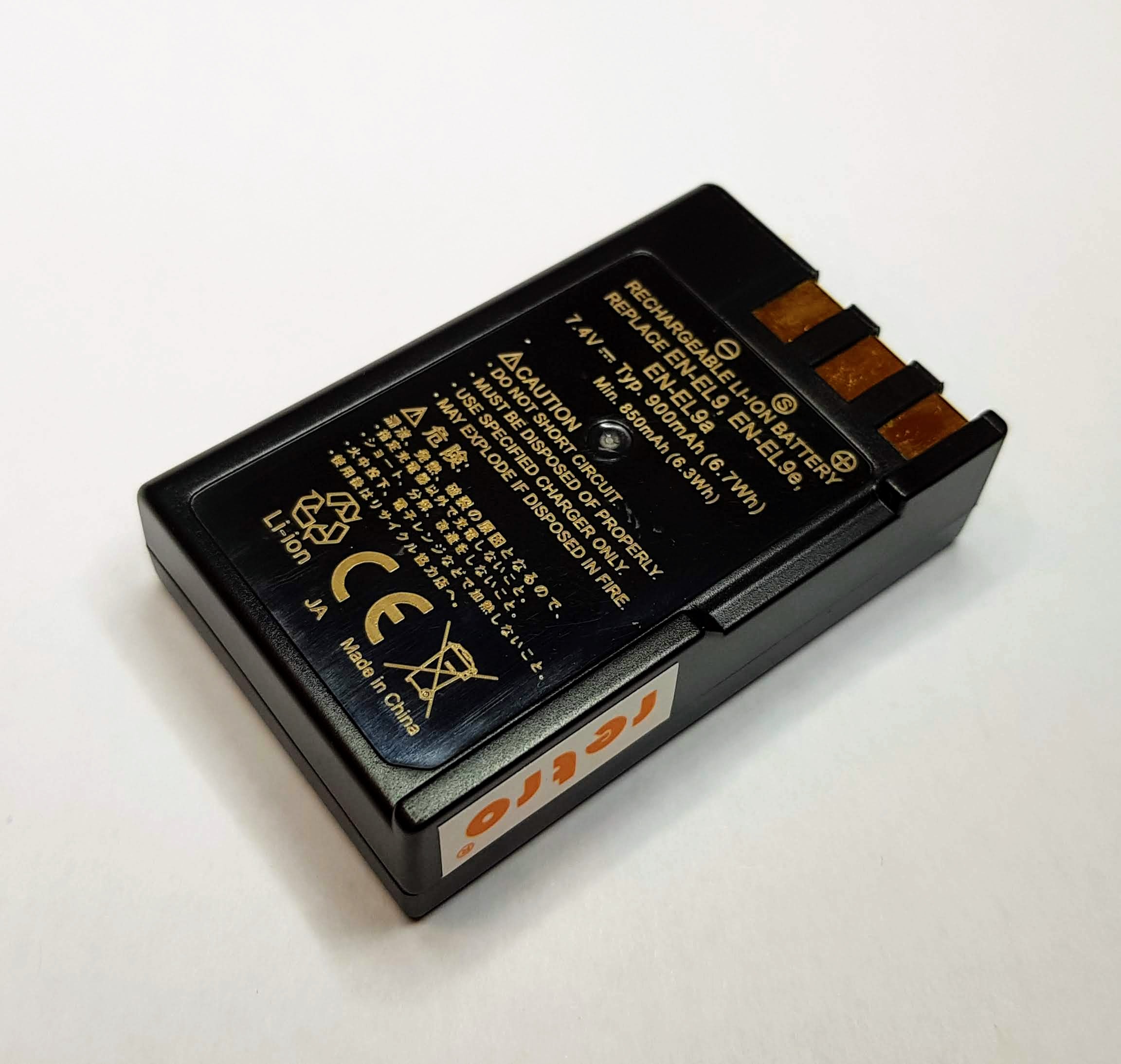 RETRO  Nikon EN-EL9 Kamera Pili